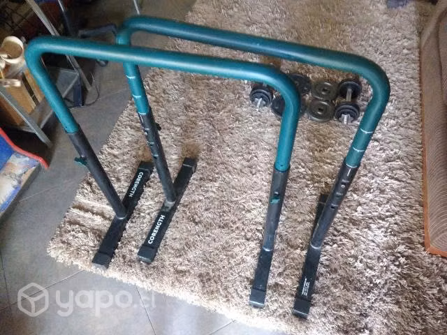 Paralelas altas calistenia