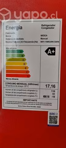 Refrigerador casi nuevo