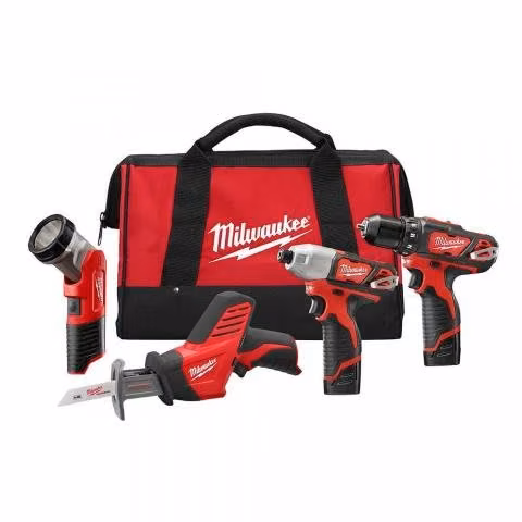 Set 5 herramientas milwaukee 12v