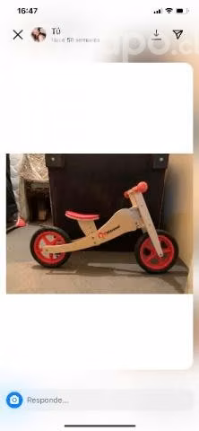 Bici equilibrio convertible en triciclo