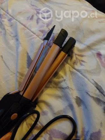 Plancha de pelo para ondas