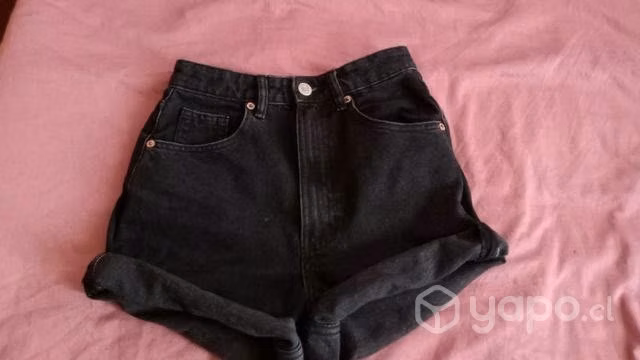 Short Zara negro - Imagen 4