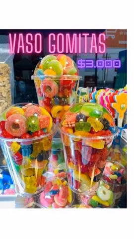 Gomitas dulces y ácidas