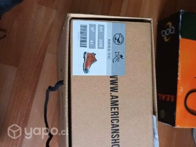 Zapatos de seguridad american shoes n°41