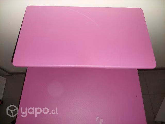Escritorio rosado usado - Imagen 2