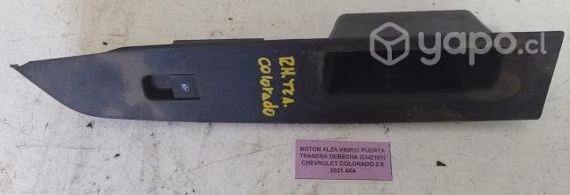 Botón Alza Vidrio Puerta Trasera Derecha (CHZ101)