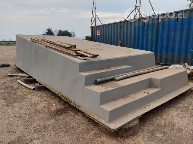 Molde Piscina de Fibra de 8 y 6 mt