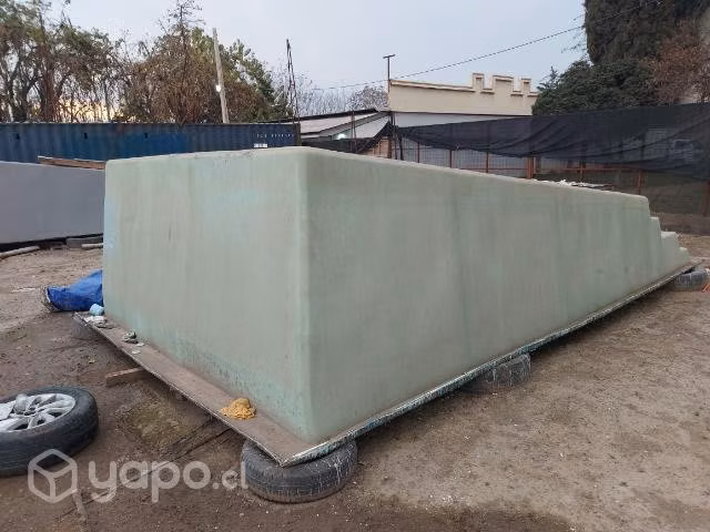 Molde Piscina de Fibra de 8 y 6 mt