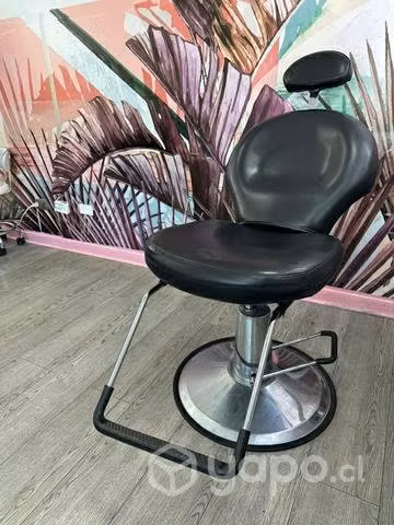 Silla peluquería reclinable