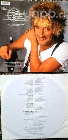 VINILO Rod Stewart- Out Of Order LP Edición 1988