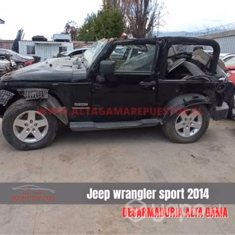 Motor jeep wrangler 2014