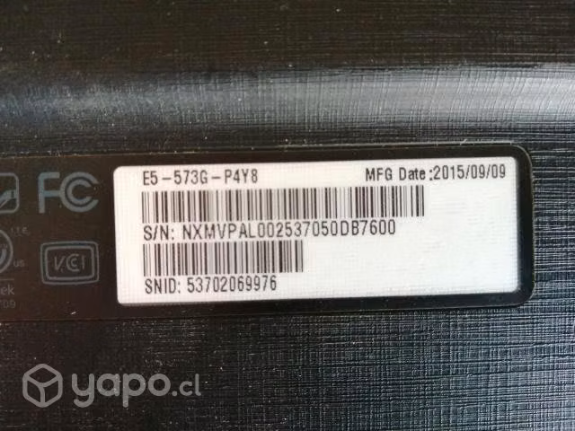 Acer en desarme