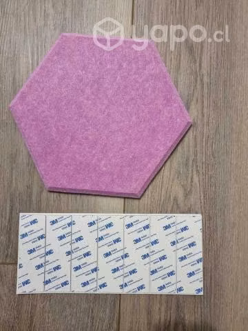 Paquete de 12 Paneles Acústicos Hexagonales