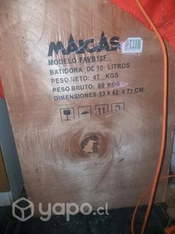 Batidora maigas de 10 litros - Imagen 2