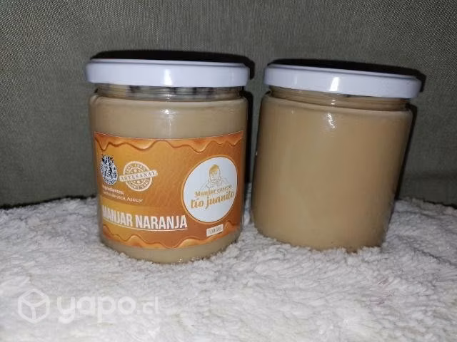 Manjar casero naranja