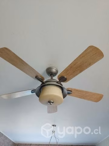 Ventilador de techo con control remoto