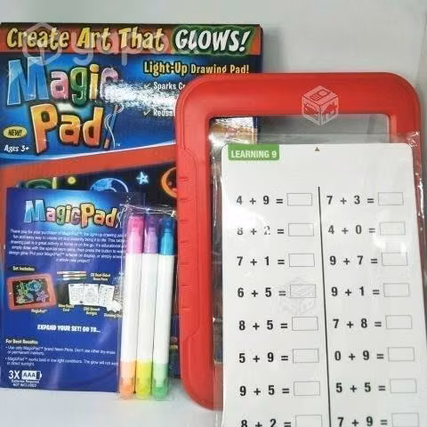 Pizarra magica con luz led