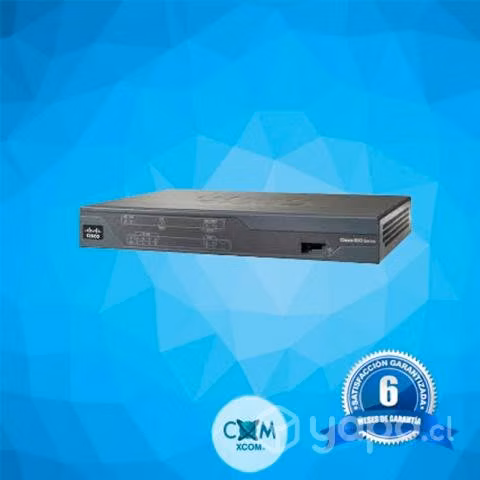 Router cisco 800 series, 4 ptos
