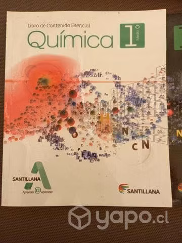 Pack libro 1 medio Santillana