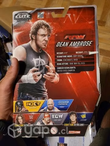 Dean ambrose wwe figura de accion elite - Imagen 2