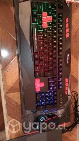 Kit teclado y mouse con luces - Imagen 2