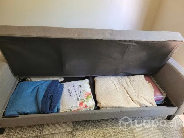 Futon cama con baúl - Imagen 3