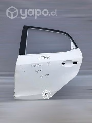 Puerta trasera Lh Mazda 2 Sport 2010 2014