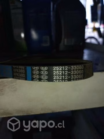 Correa 4pk 980 marca bando origen korea original - Imagen 2