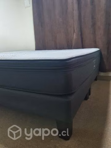 Cama King tempo rose