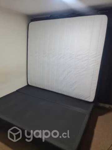 Cama King tempo rose
