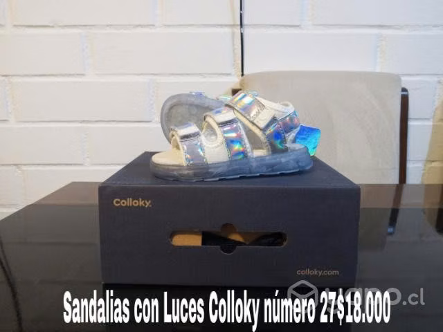 Sandalias Colloky con Luces número 27 originales