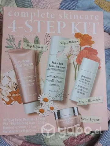Kit completo de skincare
