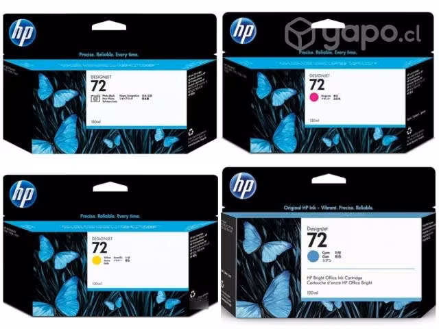 Tintas plotter hp 72 desingjet