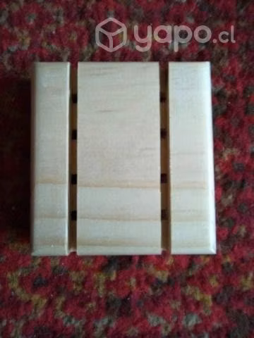 Jaboneras de madera