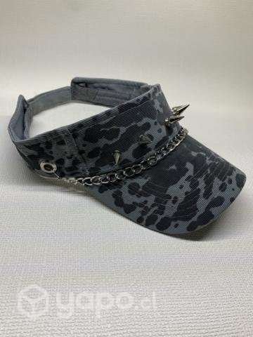 Visera dark goth punk aesthetic - Imagen 2