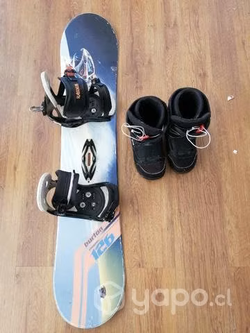 Equipo snowboard full