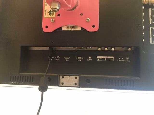 Tele, televisor, niño, niña + atril - Imagen 4