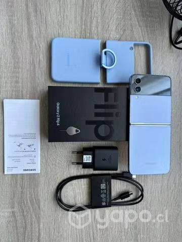 Z flip 4 nuevo azul