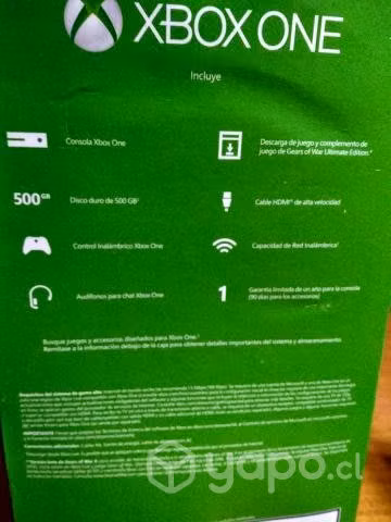 Xbox one 500 gb