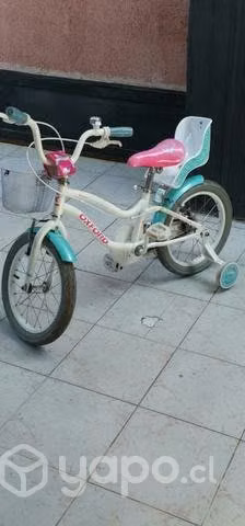 Bicicleta oxfort pequeña para niña