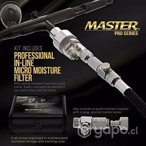 Juego de aerógrafo - Master Pro Plus Ultimate - Imagen 4