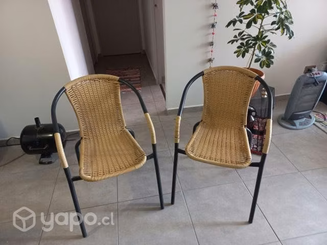 2 Sillas terraza