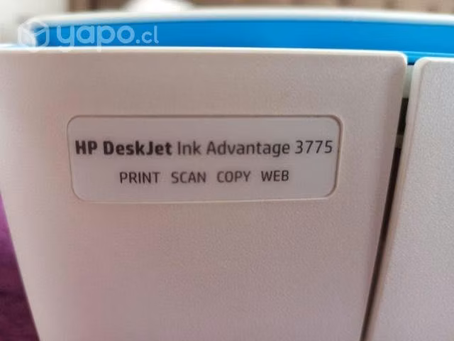 Impresora HP DeskJet Ink Advantage 3775 - Imagen 3