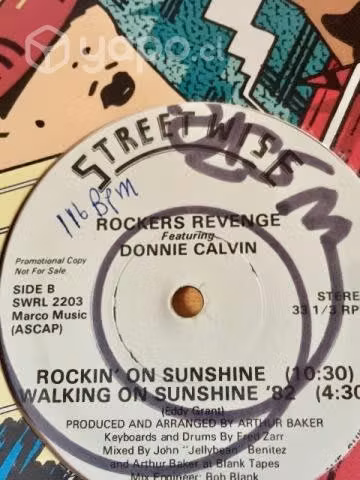 Rockera Revenge Walking On Sunshine 12 Inch