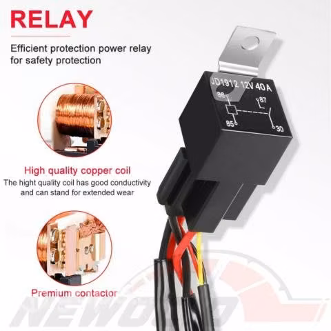 Ramal Cableado Interruptor Relay Fusible 2 Nebline