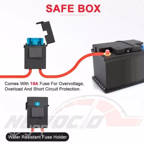 Ramal Cableado Interruptor Relay Fusible 2 Nebline