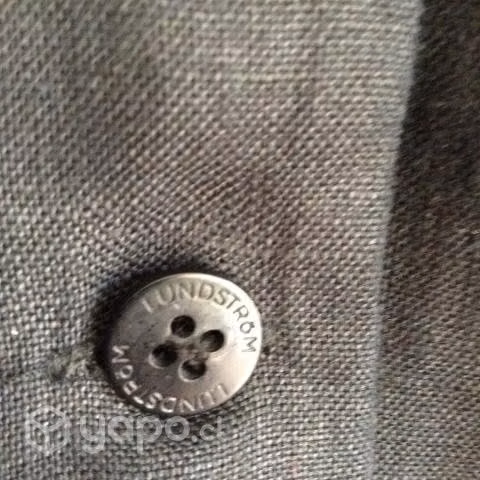 Chaqueta Lino de Diseñador, Vintage Marca Lisa Lu