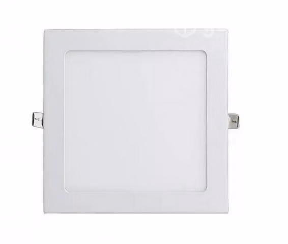 Foco Panel Plafón Led 18w Embutido Cuadrado Luz Fr