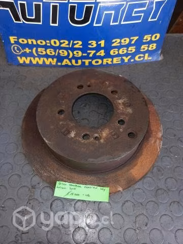 Disco Tambor Trasero Hyundai Tucson 2010