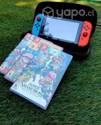 Nintendo Switch + 3 Juegos Originales - Imagen 4